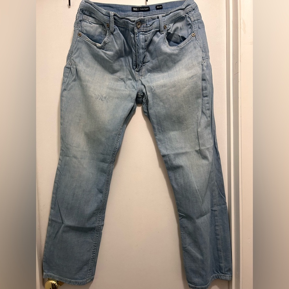 BKE Tyler Straight Light Blue Jeans
